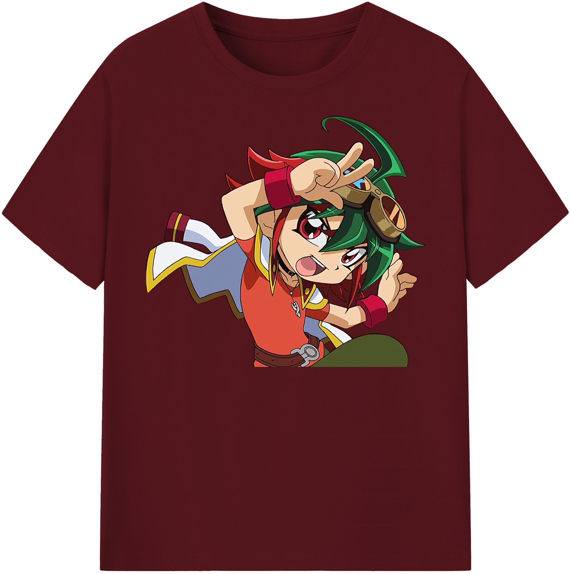 （画像用） 遊☆戯☆王 Yu-Gi-Oh! 綿100％半袖Tシャツ（フロントプリント）
